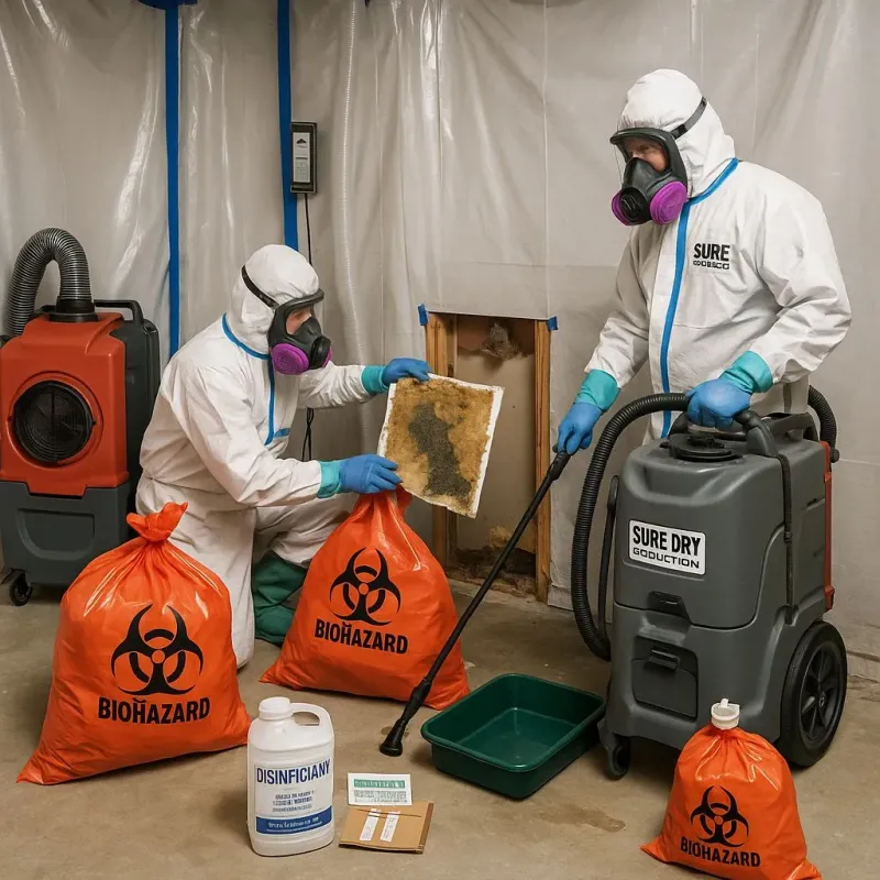 Contaminated Water Handling Protocols process in Kula, HI